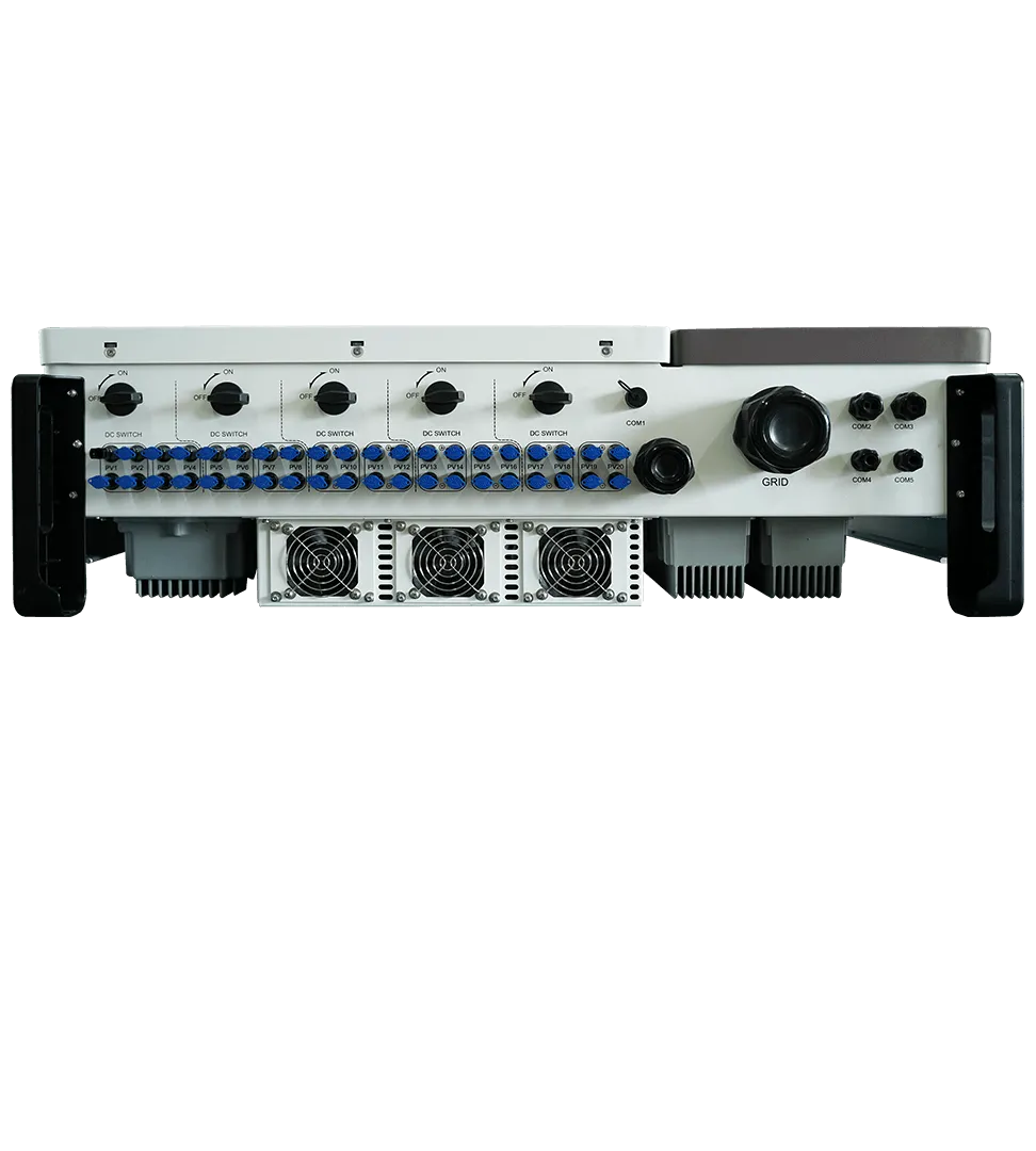 Solis-80K-5G — Solis 5G Series Inverter Bottom Ports 5 DC Switches Cooling Fans OSG Oriana India